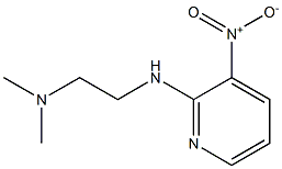 dimethyl({2-[(3-nitropyridin-2-yl)amino]ethyl})amine 구조식 이미지