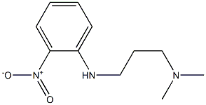 dimethyl({3-[(2-nitrophenyl)amino]propyl})amine Structure