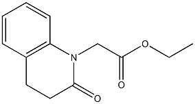 ethyl 2-(2-oxo-1,2,3,4-tetrahydroquinolin-1-yl)acetate 구조식 이미지