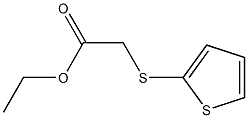 ethyl 2-(thiophen-2-ylsulfanyl)acetate Structure