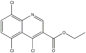 ethyl 4,5,8-trichloroquinoline-3-carboxylate Structure