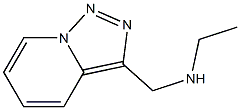 ethyl({[1,2,4]triazolo[3,4-a]pyridin-3-ylmethyl})amine 구조식 이미지