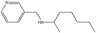 heptan-2-yl(pyridin-3-ylmethyl)amine 구조식 이미지