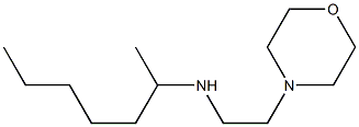 heptan-2-yl[2-(morpholin-4-yl)ethyl]amine Structure