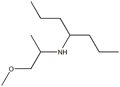 heptan-4-yl(1-methoxypropan-2-yl)amine 구조식 이미지