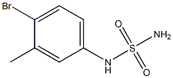 N-(4-bromo-3-methylphenyl)sulfamide 구조식 이미지