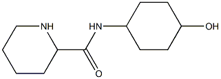 N-(4-hydroxycyclohexyl)piperidine-2-carboxamide 구조식 이미지