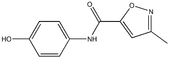 N-(4-hydroxyphenyl)-3-methyl-1,2-oxazole-5-carboxamide Structure