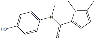 N-(4-hydroxyphenyl)-N,1,5-trimethyl-1H-pyrrole-2-carboxamide Structure