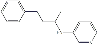 N-(4-phenylbutan-2-yl)pyridin-3-amine Structure