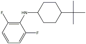 N-(4-tert-butylcyclohexyl)-2,6-difluoroaniline 구조식 이미지