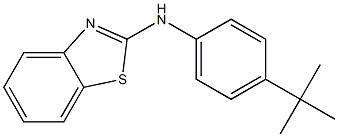 N-(4-tert-butylphenyl)-1,3-benzothiazol-2-amine Structure