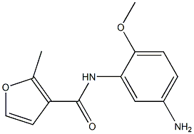 N-(5-amino-2-methoxyphenyl)-2-methyl-3-furamide Structure