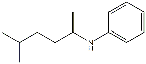 N-(5-methylhexan-2-yl)aniline 구조식 이미지