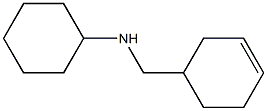 N-(cyclohex-3-en-1-ylmethyl)cyclohexanamine Structure