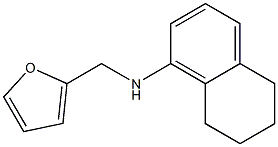 N-(furan-2-ylmethyl)-5,6,7,8-tetrahydronaphthalen-1-amine Structure