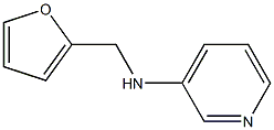 N-(furan-2-ylmethyl)pyridin-3-amine 구조식 이미지