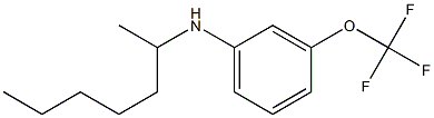 N-(heptan-2-yl)-3-(trifluoromethoxy)aniline Structure