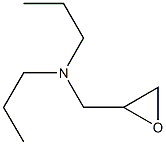 N-(oxiran-2-ylmethyl)-N,N-dipropylamine 구조식 이미지