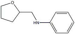 N-(oxolan-2-ylmethyl)aniline 구조식 이미지