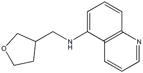 N-(oxolan-3-ylmethyl)quinolin-5-amine Structure