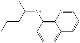 N-(pentan-2-yl)quinolin-8-amine Structure