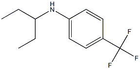 N-(pentan-3-yl)-4-(trifluoromethyl)aniline 구조식 이미지