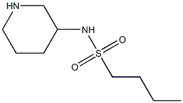 N-(piperidin-3-yl)butane-1-sulfonamide Structure