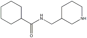 N-(piperidin-3-ylmethyl)cyclohexanecarboxamide 구조식 이미지