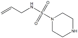 N-(prop-2-en-1-yl)piperazine-1-sulfonamide Structure