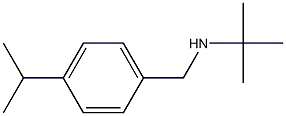 N-(tert-butyl)-N-(4-isopropylbenzyl)amine Structure