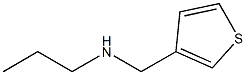 N-(thien-3-ylmethyl)propan-1-amine 구조식 이미지