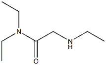 N,N-diethyl-2-(ethylamino)acetamide 구조식 이미지