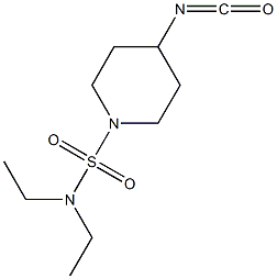 N,N-diethyl-4-isocyanatopiperidine-1-sulfonamide Structure