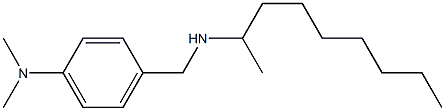 N,N-dimethyl-4-[(nonan-2-ylamino)methyl]aniline 구조식 이미지