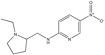 N-[(1-ethylpyrrolidin-2-yl)methyl]-5-nitropyridin-2-amine 구조식 이미지