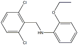 N-[(2,6-dichlorophenyl)methyl]-2-ethoxyaniline 구조식 이미지