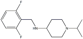 N-[(2,6-difluorophenyl)methyl]-1-(propan-2-yl)piperidin-4-amine 구조식 이미지