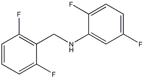 N-[(2,6-difluorophenyl)methyl]-2,5-difluoroaniline 구조식 이미지