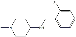 N-[(2-chlorophenyl)methyl]-1-methylpiperidin-4-amine 구조식 이미지