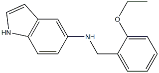 N-[(2-ethoxyphenyl)methyl]-1H-indol-5-amine 구조식 이미지