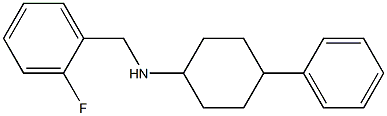 N-[(2-fluorophenyl)methyl]-4-phenylcyclohexan-1-amine 구조식 이미지