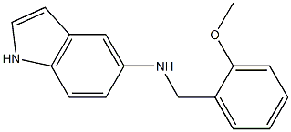 N-[(2-methoxyphenyl)methyl]-1H-indol-5-amine 구조식 이미지