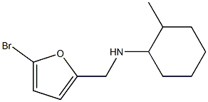 N-[(5-bromofuran-2-yl)methyl]-2-methylcyclohexan-1-amine Structure