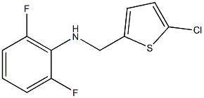 N-[(5-chlorothiophen-2-yl)methyl]-2,6-difluoroaniline 구조식 이미지