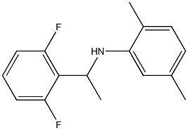 N-[1-(2,6-difluorophenyl)ethyl]-2,5-dimethylaniline 구조식 이미지