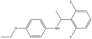 N-[1-(2,6-difluorophenyl)ethyl]-4-ethoxyaniline 구조식 이미지