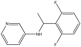 N-[1-(2,6-difluorophenyl)ethyl]pyridin-3-amine 구조식 이미지