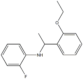 N-[1-(2-ethoxyphenyl)ethyl]-2-fluoroaniline 구조식 이미지