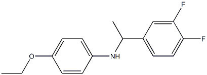 N-[1-(3,4-difluorophenyl)ethyl]-4-ethoxyaniline 구조식 이미지